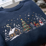 Wine Cabin Tree | Cozy Sweater