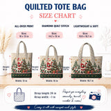 Silver Handle Santa | Handcrafted Bag