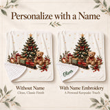 Cosy Storybook Christmas Blanket – Add a Name