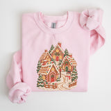 Gingerbread Village Cluster | Cozy Sweater