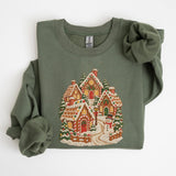 Gingerbread Village Cluster | Cozy Sweater