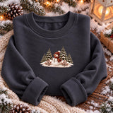 Sage Snowman Pines | Cozy Sweater