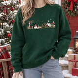 Green Wine Pair | Cozy Sweater