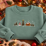 Cinnamon Snowman Scene | Cozy Sweater