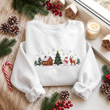 Mahogany Snowman Cabin | Cozy Sweater