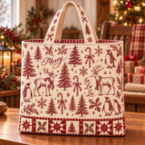 Woodland Christmas Tree | Handcrafted Bag