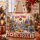Woodland Christmas Tree | Handcrafted Bag
