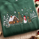 Emerald Cabin Close-Up | Cozy Sweater