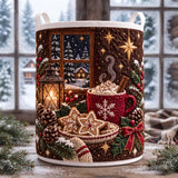 Midnight Cocoa & Cookies | Quilted Laundry Basket
