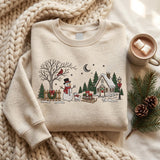 Oatmeal Bare Tree | Cozy Sweater