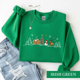 Navy Line Village | Cozy Sweater