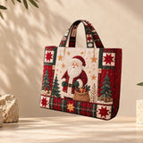 Mini Santa Patchwork | Handcrafted Bag