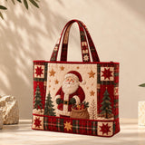Mini Santa Patchwork | Handcrafted Bag