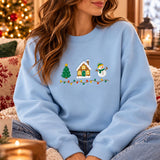 Blue Light Garland | Cozy Sweater