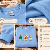 Blue Light Garland | Cozy Sweater