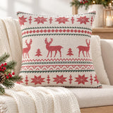 Christmas Reindeer Comforter, King Size Reversible 7-Layer Muslin, 100% Turkish Cotton