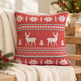 Christmas Reindeer Comforter, King Size Reversible 7-Layer Muslin, 100% Turkish Cotton