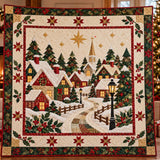 Village Church Square | Quilted Bedding Set