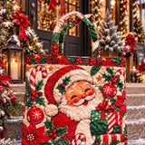 Jolly Santa Face | Handcrafted Bag