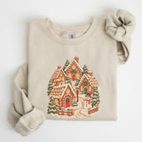 Gingerbread Village Cluster | Cozy Sweater