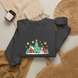 Charcoal Star Tree | Cozy Sweater