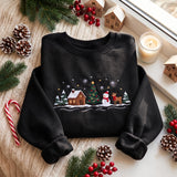 Mahogany Snowman Cabin | Cozy Sweater