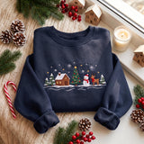 Mahogany Snowman Cabin | Cozy Sweater