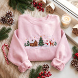 Mahogany Snowman Cabin | Cozy Sweater
