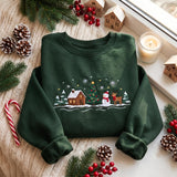 Mahogany Snowman Cabin | Cozy Sweater