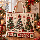 Woodland Christmas Tree | Handcrafted Bag