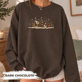 Chocolate Village Panorama | Cozy Sweater
