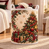 Tree, Gifts & Wreath Frame | Quilted Laundry Basket