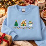 Blue Light Garland | Cozy Sweater