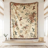 Cosy Christmas Beagle Blanket – Woven Dog Throw
