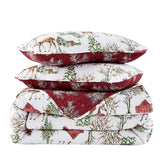 Cardinal Holly Bedding | Quilted Bedding Set