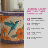 Cream Bells & Poinsettia Bow | Quilted Laundry Basket