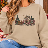 Gray Gingerbread House | Cozy Sweater